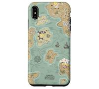 Carcasa para iPhone XS MAX Minions & Monsters Treasure Map All Over Print