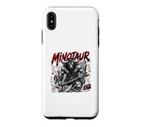 Carcasa para iPhone XS MAX Minotauro Laberinto de Sangre Monstruo Griego Antiguo