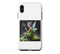 Carcasa para iPhone XS MAX Minx Hada Dedo Medio cabaña núcleo Ciencia ficción Hechizo mágico Mal