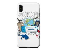Carcasa para iPhone XS MAX Mira Panamá Aquí Venimos Viaje de Vacaciones Familiares a