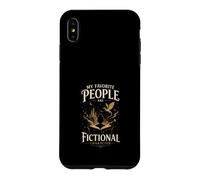 Carcasa para iPhone XS MAX Mis Personajes Favoritos Son Ficcion Amante de Libros
