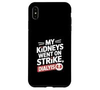 Carcasa para iPhone XS MAX Mis riñones se declararon en Huelga Divertido diálisis Diciendo