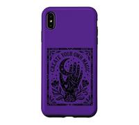Carcasa para iPhone XS MAX Místico Vintage Quiromancia Mano Luna Mágica Arte Popular Diseño