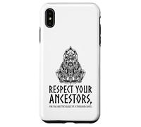 Carcasa para iPhone XS MAX Mitología vikinga - Respeta a Tus antepasados - Dios nórdico Odin