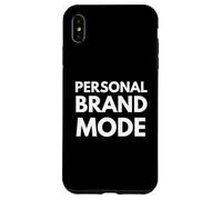 Carcasa para iPhone XS MAX Modo de Marca Personal Bold Creator Tipografía
