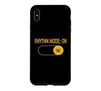Carcasa para iPhone XS MAX Modo de Ritmo Activado para Bateristas y Aquellos Que Mantienen el Ritmo