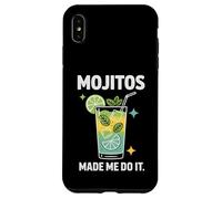 Carcasa para iPhone XS MAX Mojitos Made Me Do It Cóctel Lima Mentas