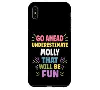 Carcasa para iPhone XS MAX Molly Personalized Women's Gift Custom Molly