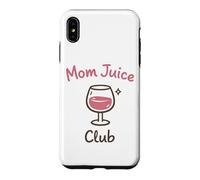Carcasa para iPhone XS MAX Mom Juice Club Funny Wine Drinking Mothers Humor Design