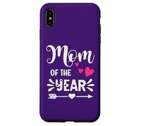Carcasa para iPhone XS MAX Moms Favorite Mom of The Year Award Mum Daughter Mothers Day