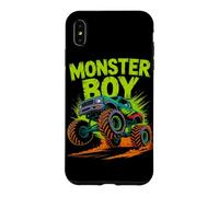 Carcasa para iPhone XS MAX Monster Truck Boy Family Crew Brother Kids Cumpleaños a Juego