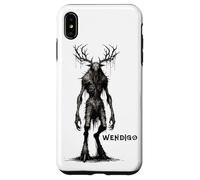 Carcasa para iPhone XS MAX Monstruo Wendigo, Skinwalker, críptido, Malvado Monstruo de Terror