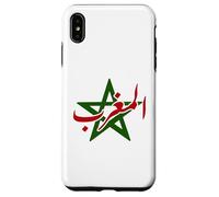 Carcasa para iPhone XS MAX Morocco Moroccan Pride Flag Map Arabic Maghrib Maghreb