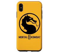 Carcasa para iPhone XS MAX Mortal Kombat 11 Dragon Black Logo