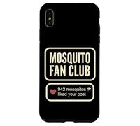 Carcasa para iPhone XS MAX Mosquito Fan Club 942 Mosquitos Liked Your Post