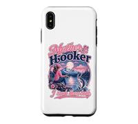 Carcasa para iPhone XS MAX Mother Hooker Fishing Mom Funny Angler Mama Lake Life