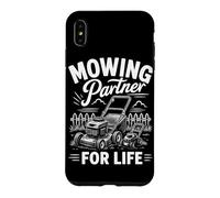 Carcasa para iPhone XS MAX Mowing Partner For Life - Cortacésped Duo