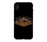 Carcasa para iPhone XS MAX Muay Thai Arte Marcial De 8 Extremidades MMA Hombres Mujeres Boxeo Tailandés