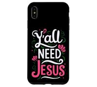 Carcasa para iPhone XS MAX Mujer Que Todos Necesitan a Jesús Divertido Devoto de la Biblia de fe Cristiana