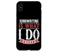 Carcasa para iPhone XS MAX Músicos y Amantes de la música Escritor de Letras Composición de Canciones