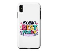 Carcasa para iPhone XS MAX My Aunt has my New Best Friend in Her Belly Funny Cousin