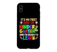 Carcasa para iPhone XS MAX My First Day of Kindergarten 1st Day of School Boys Girls