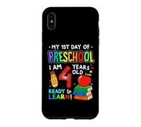 Carcasa para iPhone XS MAX My First Day of Preschool Boys Girls 1st Day of Prek Kids