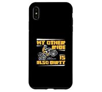 Carcasa para iPhone XS MAX My Other Ride Is Also Dirty ATV All Terrain Vehicle Quad Fan