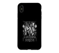 Carcasa para iPhone XS MAX Mystic Kitsune Linternas En La Noche del Santuario Japonés