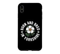 Carcasa para iPhone XS MAX Nacido y Criado en Yorkshire, White Rose County