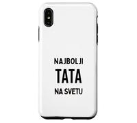 Carcasa para iPhone XS MAX Najbolji Tata na Svetu Mejor papá del Mundo Serbio