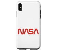 Carcasa para iPhone XS MAX NASA - Logotipo de Gusano Retro
