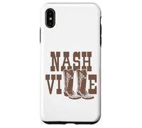 Carcasa para iPhone XS MAX Nashville Tennessee Line Dancing Cowgirl Country Music City