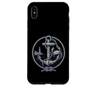 Carcasa para iPhone XS MAX Nautical Anchor Crab Lighthouse Ocean Design