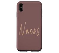 Carcasa para iPhone XS MAX Naxos Grecia Diseño Elegante Vintage