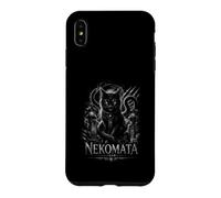 Carcasa para iPhone XS MAX Nekomata Demon Cat Japanese Yokai Moonlit Cementerio