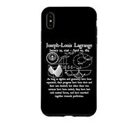 Carcasa para iPhone XS MAX Nerd Vintage Lagrange Cálculo Álgebra Geometría Profesor