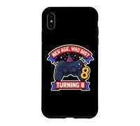 Carcasa para iPhone XS MAX New Boys Age Who Cumple 8 años, Divertido Jugador de 8 años