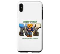 Carcasa para iPhone XS MAX New York City Skyline & Cute Teddy Bear with NYC Graphic