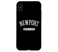 Carcasa para iPhone XS MAX Newport RI Camisa Estilo Clásico Newport Rhode Island