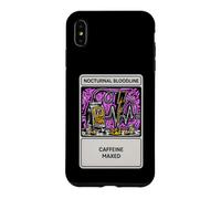 Carcasa para iPhone XS MAX Nights Owl Gamer Nocturnal Bloodline Caffeine Maxed