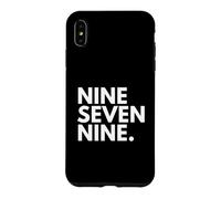 Carcasa para iPhone XS MAX Nine Seven Nine Código de Área 979 College Station TX Texas EE.UU