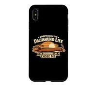 Carcasa para iPhone XS MAX No elegí la Vida del Perro Salchicha Perro Salchicha