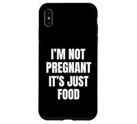 Carcasa para iPhone XS MAX No Estoy Embarazada Es Solo Comida Humor Divertido