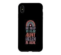 Carcasa para iPhone XS MAX No Hay por qué temer: la tía Helen está aquí. Nombre: Rainbow Auntie