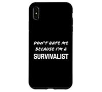 Carcasa para iPhone XS MAX No me odies Porque Soy un superviviente - Divertido