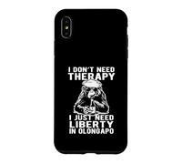 Carcasa para iPhone XS MAX No Necesito Terapia, Solo Necesito Libertad en Olongapo Design