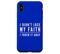 Carcasa para iPhone XS MAX No perdí mi fe Ateísmo Ateísmo Humanista Secular