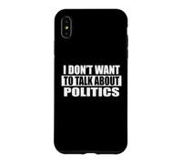 Carcasa para iPhone XS MAX No Quiero Hablar de política