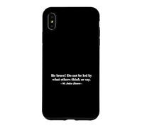 Carcasa para iPhone XS MAX No se Deje Llevar por lo Que Otros piensan San Juan Bosco Imprimir